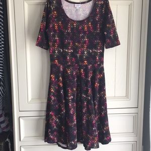 Lularoe Nicole dress. Multicolored